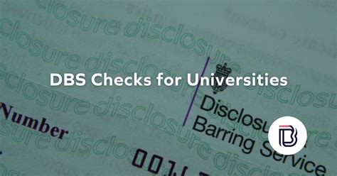 what is a dbs check for schools