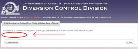 what is a dea validation token