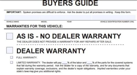what is a dealer warranty