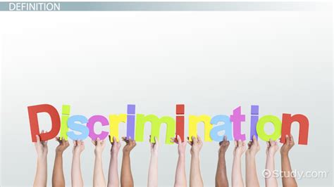 what is a discrimination definition