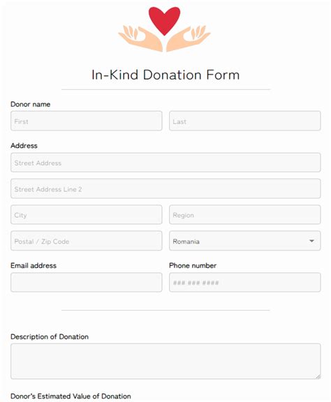 36+ Free Donation Form Templates in Word Excel PDF
