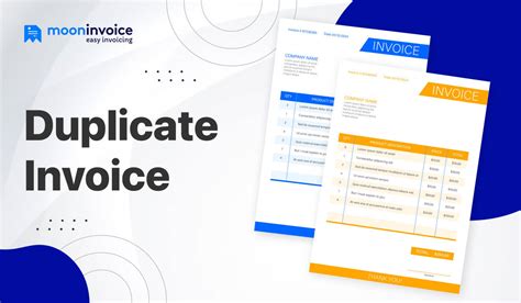 What Is A Duplicate Credit Invoice