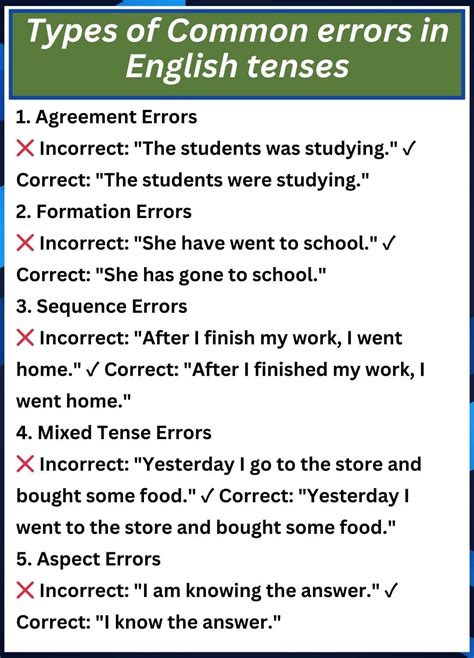 What Is A Error Verb