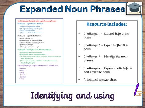 what is a expanded noun phrase example