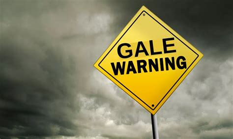 what is a gale warning