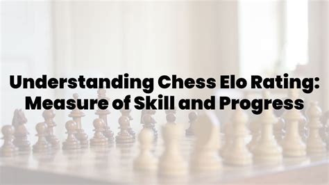 what is a good chess elo rating