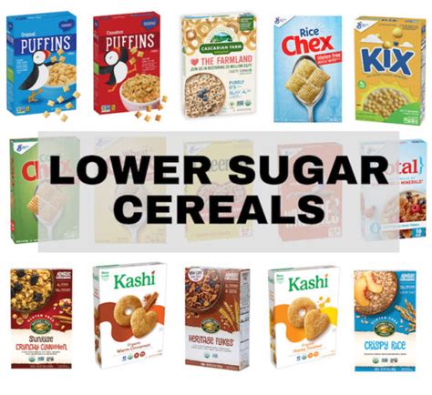 what is a good low sugar cereal