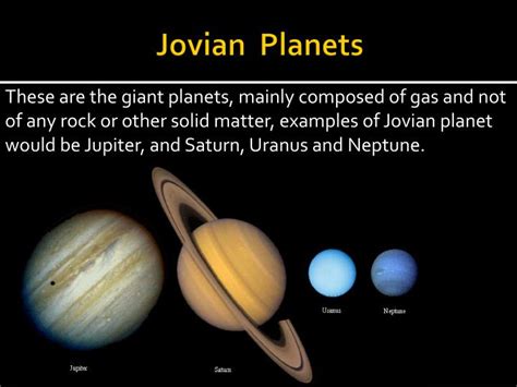 what is a jovian planet definition