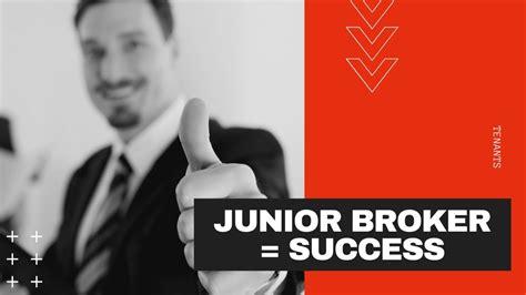 what is a junior broker