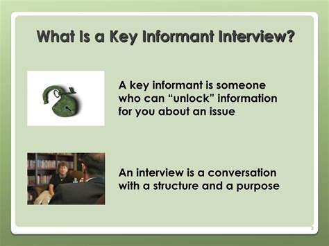 What Is A Key Informant Interview