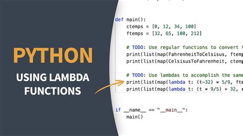 what is a lambda function in python provide an example
