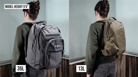 What Is A Large Backpack Size