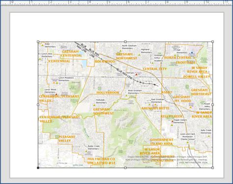 what is a map frame in arcgis