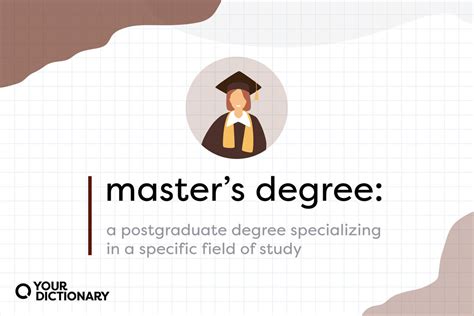 what is a master's degree example