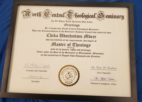 what is a master's degree in theology