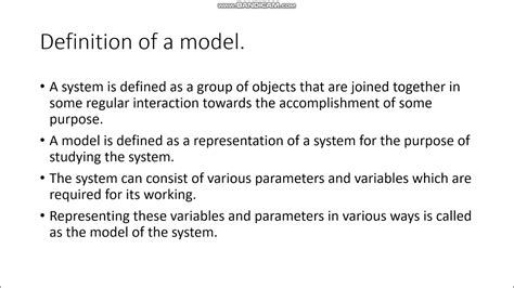 what is a model simple definition