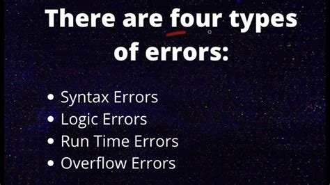 what is a name error in computer science