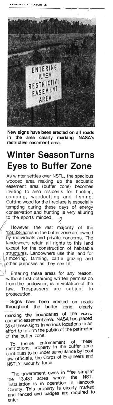 What Is A Nasa Buffer Zone