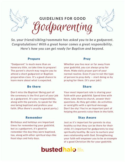 what is a non religious godparent