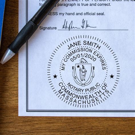 what is a notary seal stamp
