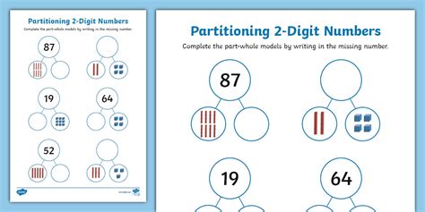 What Is A Partitioning 2 Digit Numbers