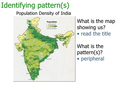 what is a pattern in geography