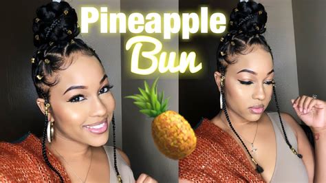  79 Gorgeous What Is A Pineapple Bun Hair For Bridesmaids
