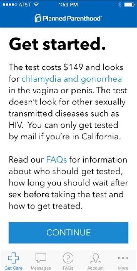 What Is A Planned Parenthood Test