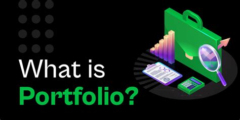 what is a portfolio def