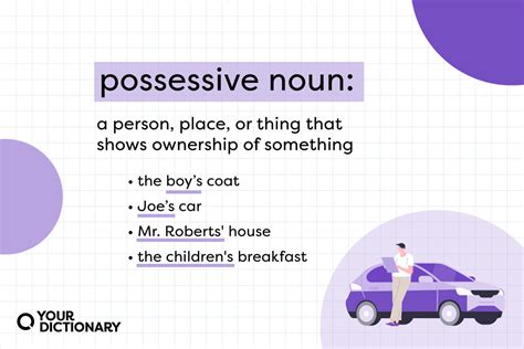 what is a possessive nouns