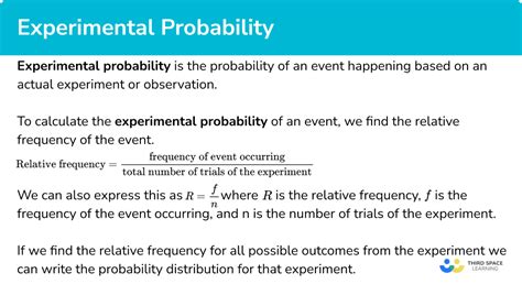 what is a possible result of a probability experiment
