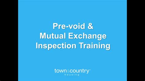 What Is A Pre Void Inspection