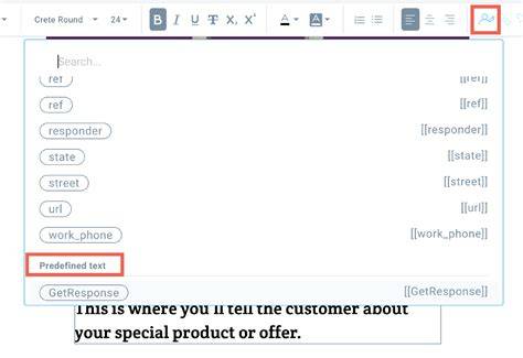 What Is A Predefined Text Format