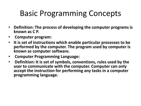 what is a program simple definition