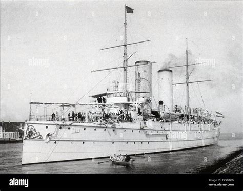 Protected cruiser USS ATLANTA (1884) in drydock at Brooklyn Navy Yard