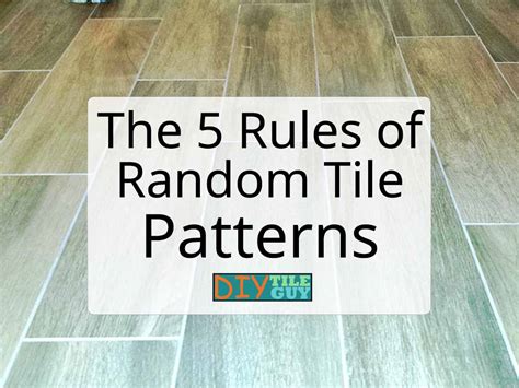 what is a random tile pattern