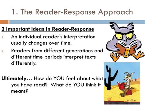 what is a reader response analysis