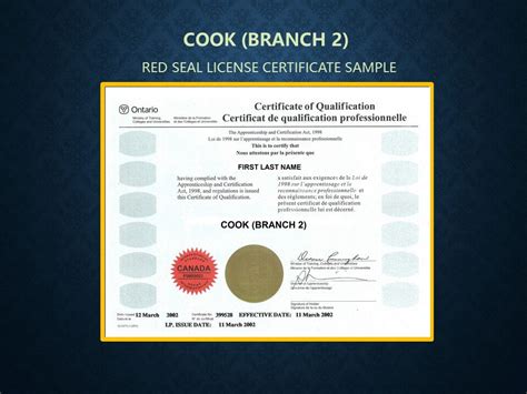 what is a red seal chef certification