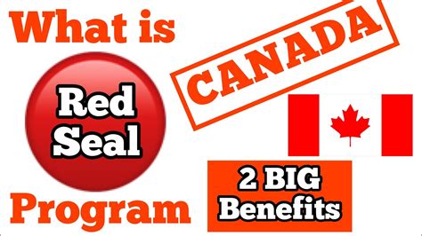 what is a red seal trade in canada