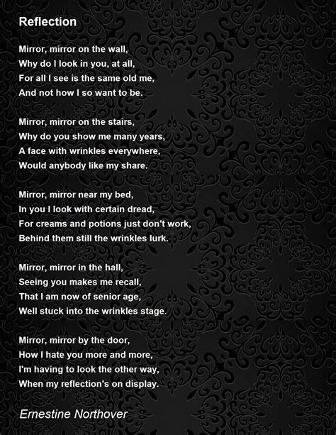 What Is A Reflection Poem