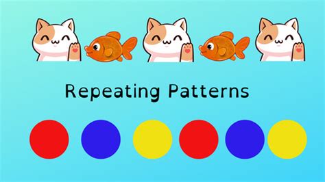 what is a repeating pattern eyfs
