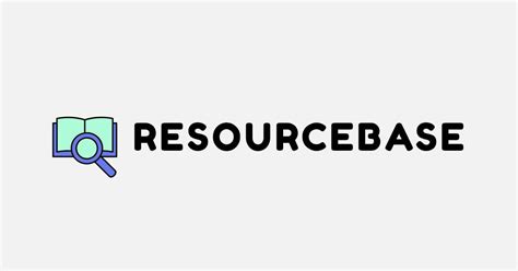 What Is A Resource Base
