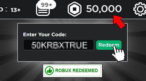 what is a robux code for roblox