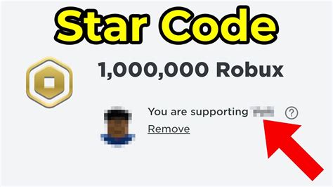 what is a robux star code
