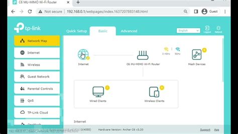 what is a router admin panel