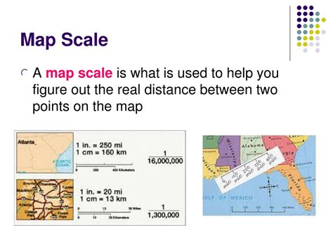 what is a scale of a map