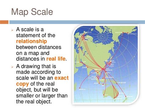 what is a scale of a map in geography