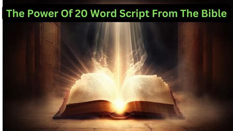 What Is A Script Bible