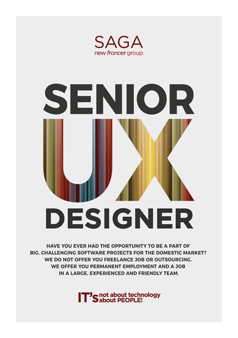 what is a senior ux designer