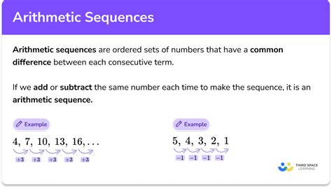 what is a sequence arithmetic